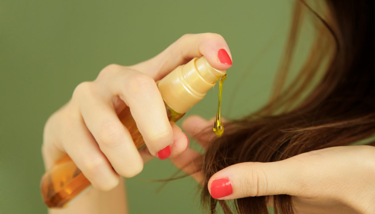 olio per capelli