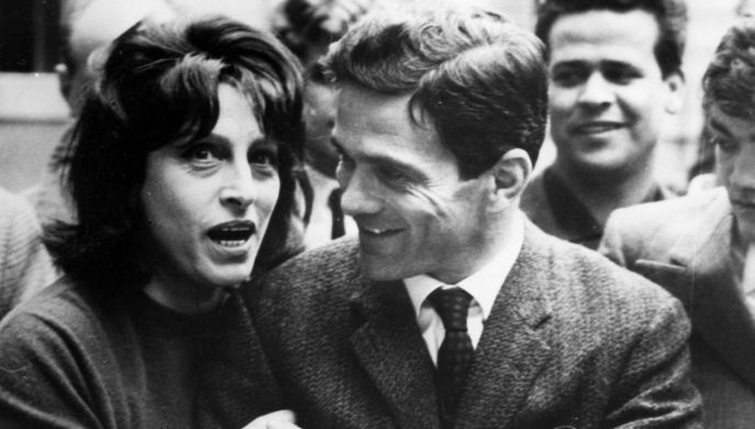 Pier Paolo Pasolini e Anna Magnani