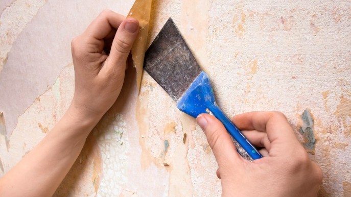 Come togliere la carta da parati