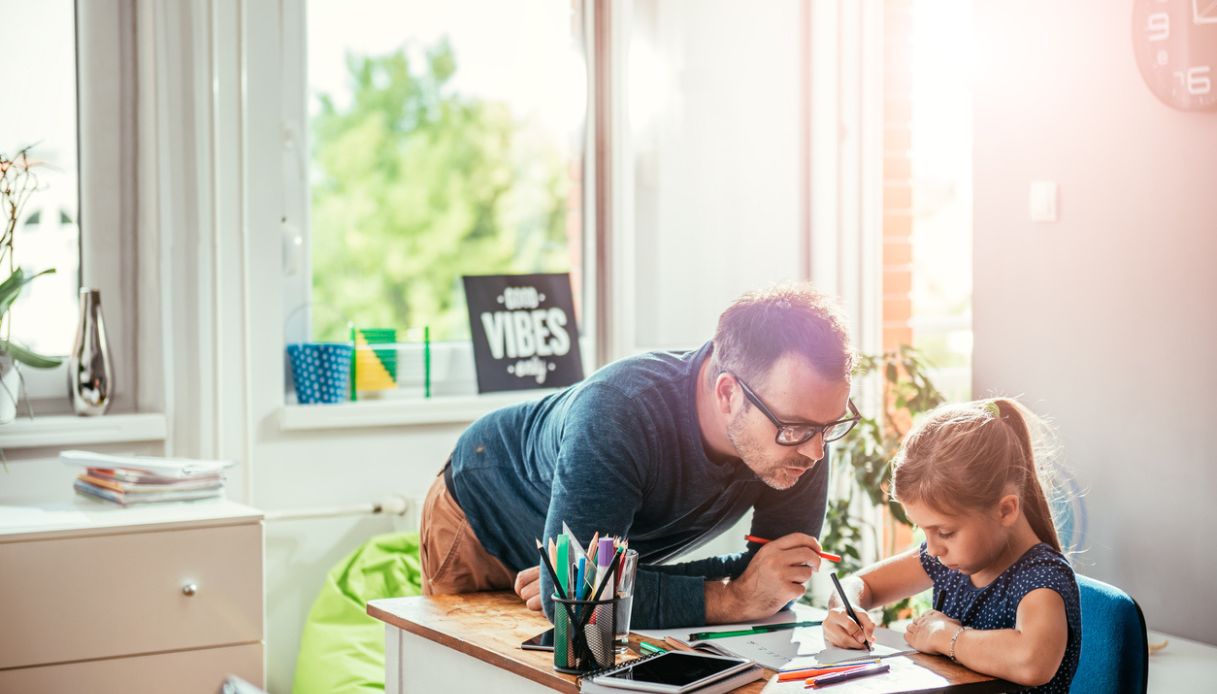 Bambini e compiti a casa