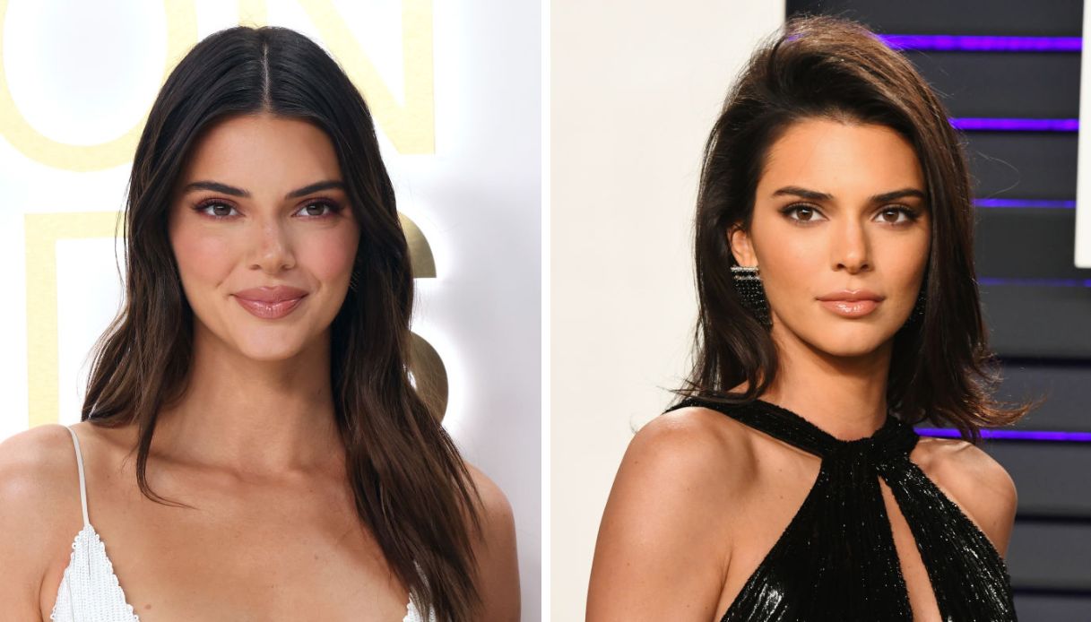 Kendall Jenner riga laterale o centrale