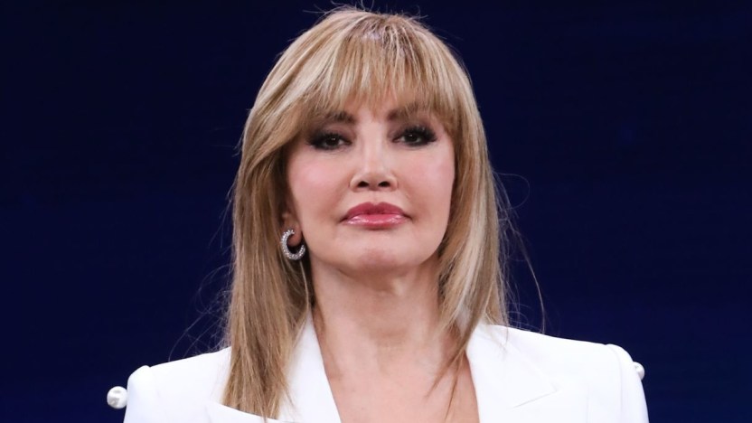 A casa di Milly Carlucci, elegante, chic e di design