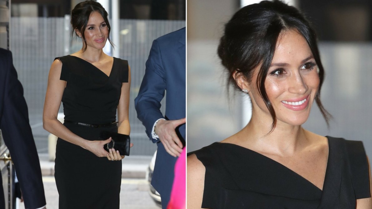 Meghan Markle: tacchi a spillo e abito low cost a poche ore dal parto della cognata