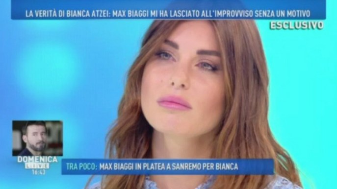 Bianca Atzei confessa: “Biaggi? Gli ho dato tutto. Ora ho una nuova storia”