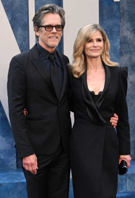 Kevin Bacon con la moglie, l'attrice Kyra Sedgwick