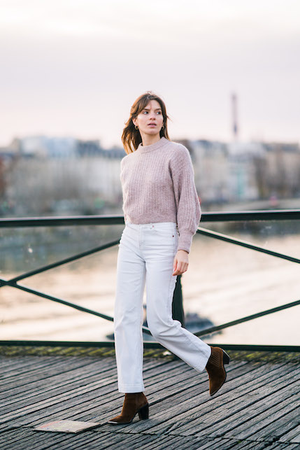 Outfit bianco in inverno, idee di look