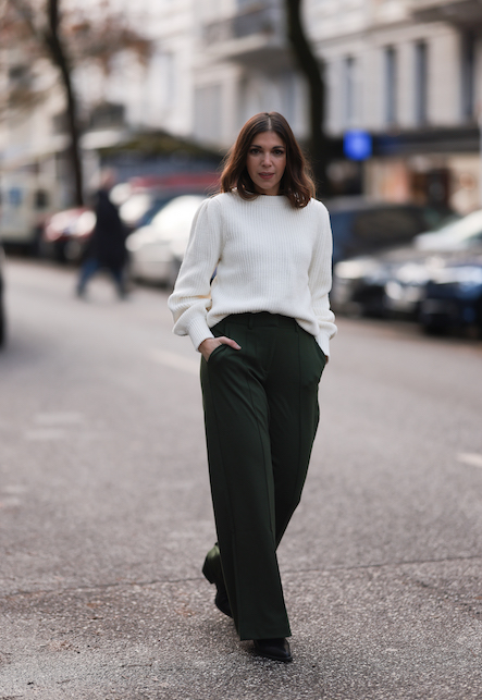 Outfit bianco in inverno, idee di look