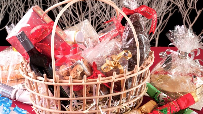 Come confezionare un cesto di Natale