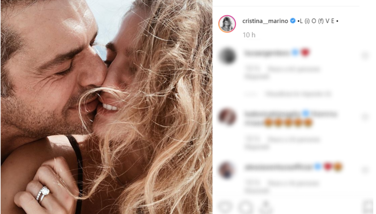 Luca Argentero e Cristina Marino