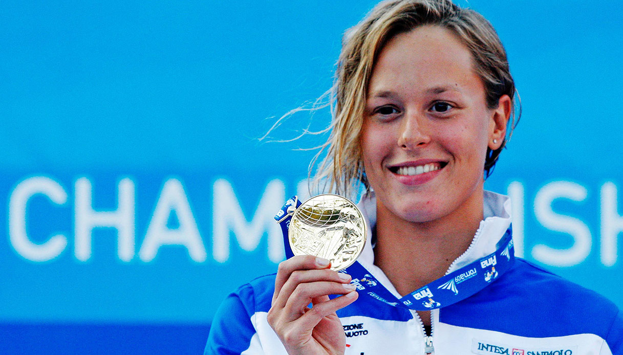 Federica Pellegrini Divina Nuoto