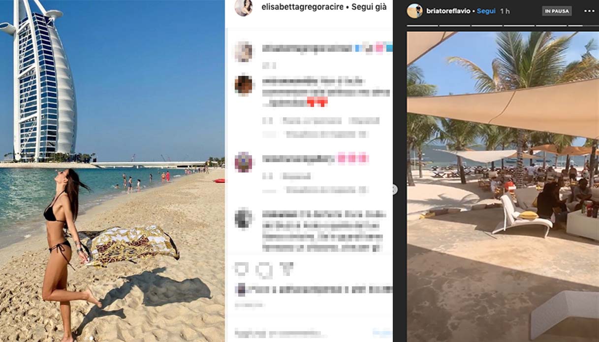 Briatore e Gregoraci