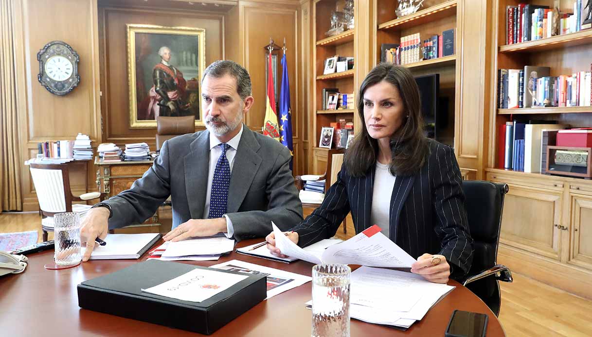 Letizia e Felipe di Spagna