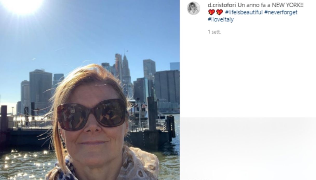 Daniela Cristofori, moglie di Giacomo Poretti