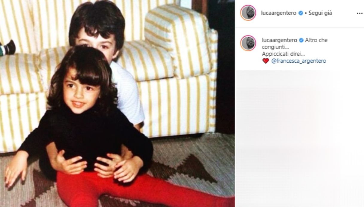 Luca e Francesca Argentero