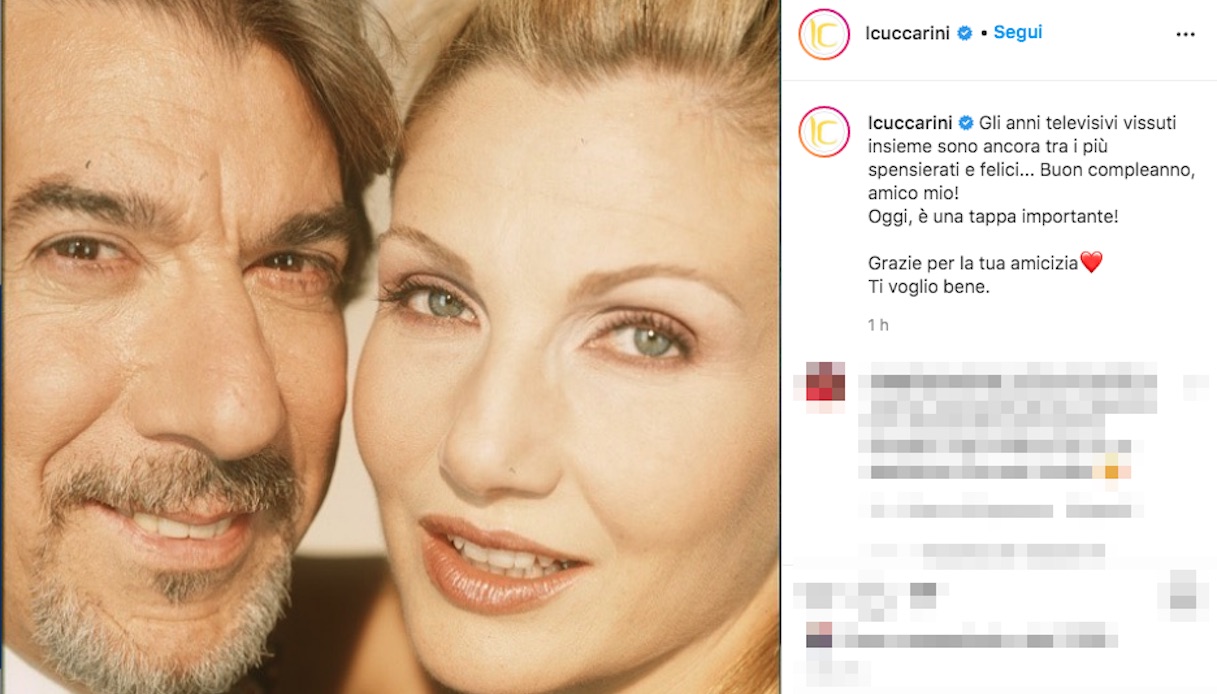 Lorella Cuccarini e Marco Columbro