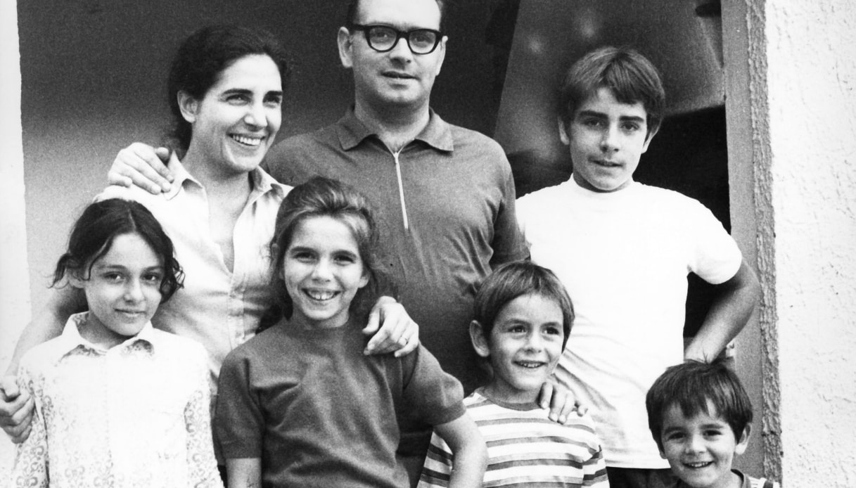 Andrea, Marco, Alessandra e Giovanni i figli di Ennio Morricone