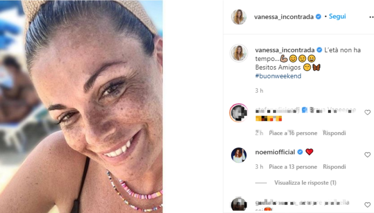 Vanessa Incontrada senza trucco