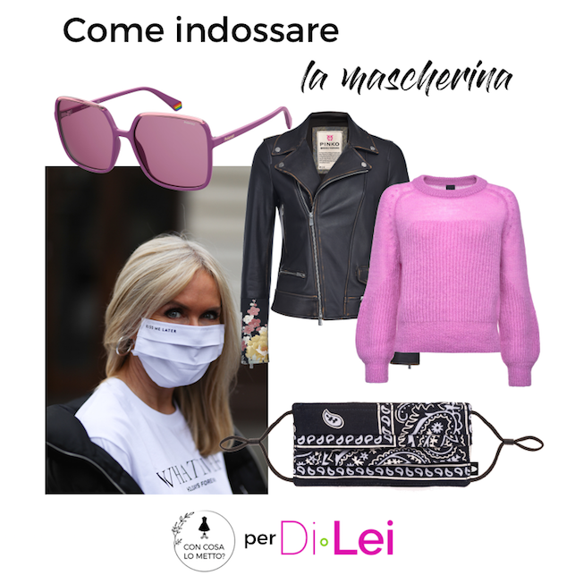 Come indossare la mascherina con stile