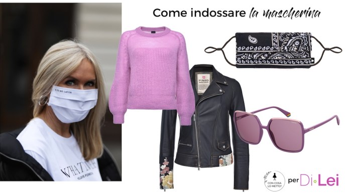 Come indossare la mascherina con stile