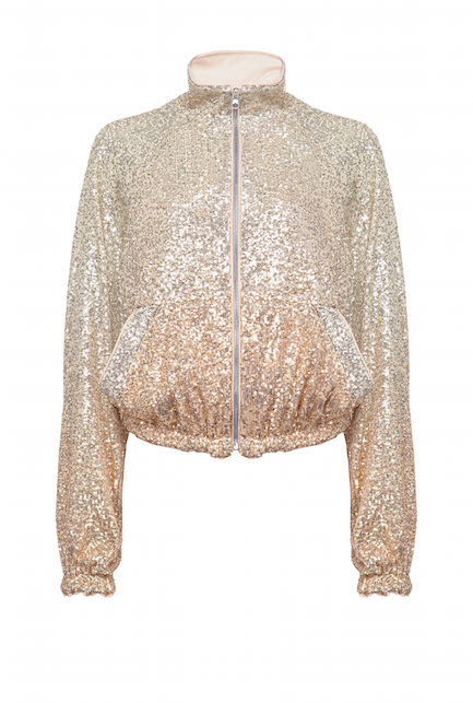blouson di paillettes