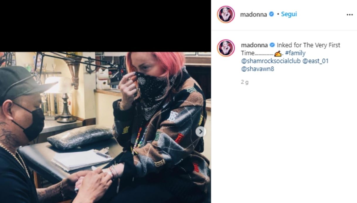 madonna instagram