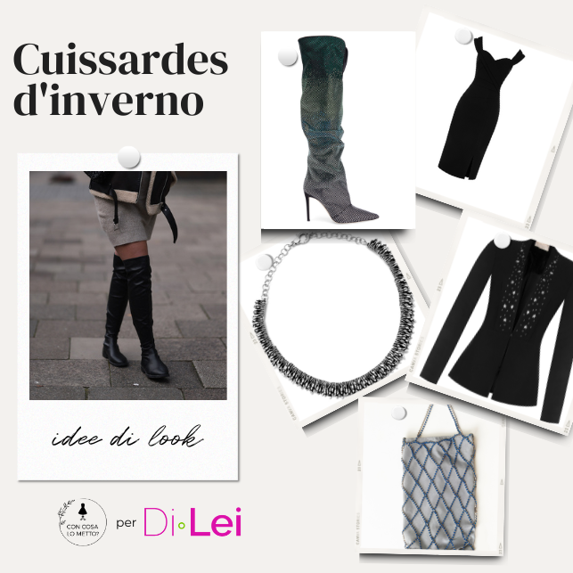 Come indossare i cuissardes d'inverno: idee di look