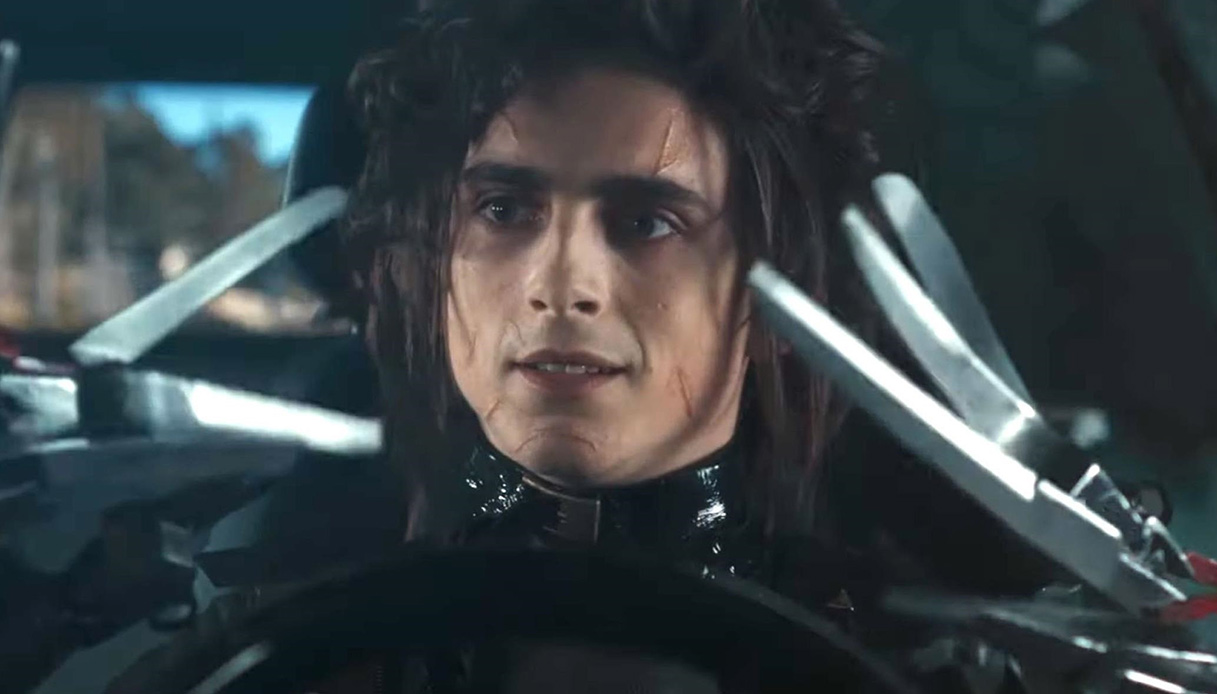 Timothée Chalamet è il figlio di Edward Mani di forbice in un bellissimo spot