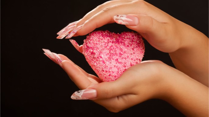 Nail art e unghie romantiche per San Valentino