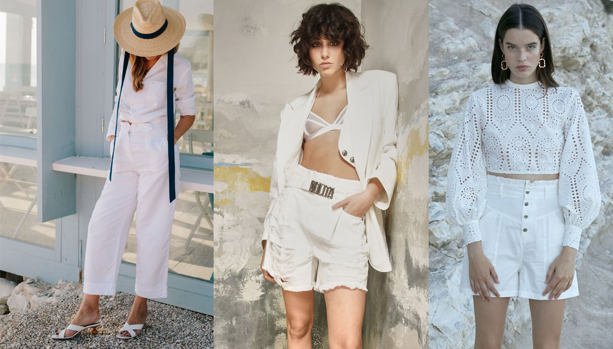 Benvenuta Primavera, scegliamo il total white