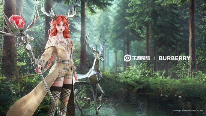 Nessun limite alla creatività: Burberry in esclusiva per “Honor of Kings”