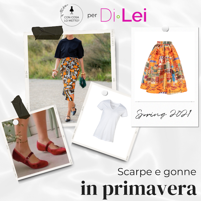 Gonna e scarpe basse in primavera: come abbinarle con stile