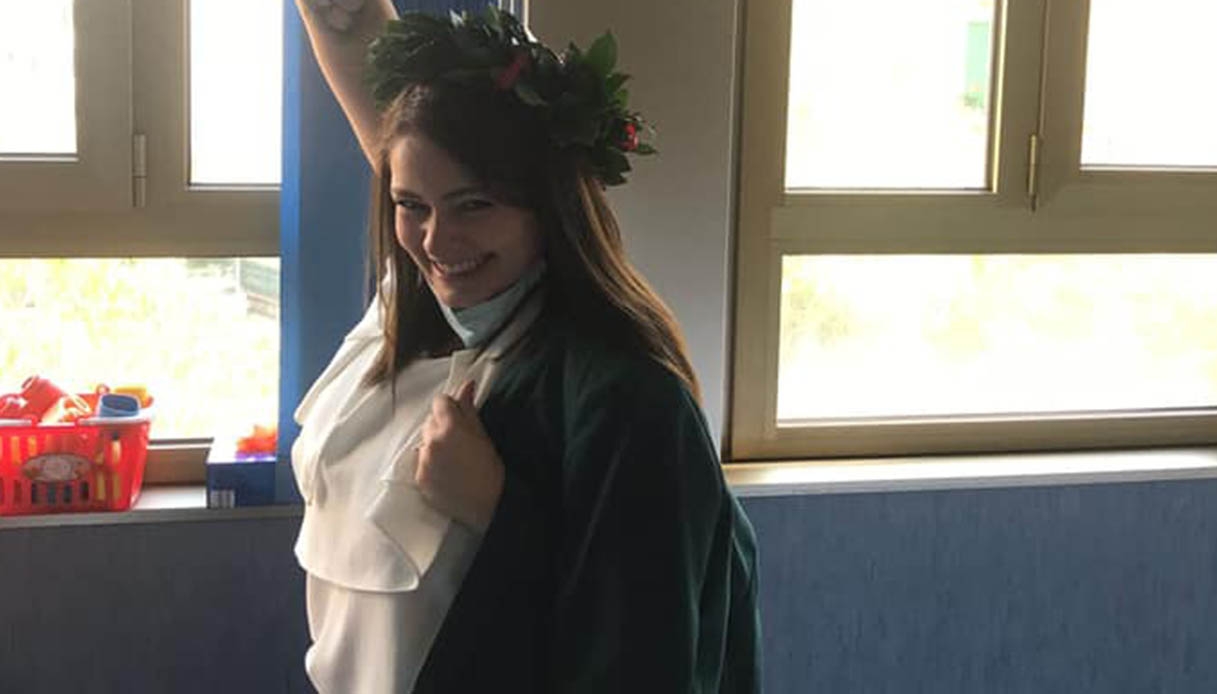 Valeria, laureata al Santobono