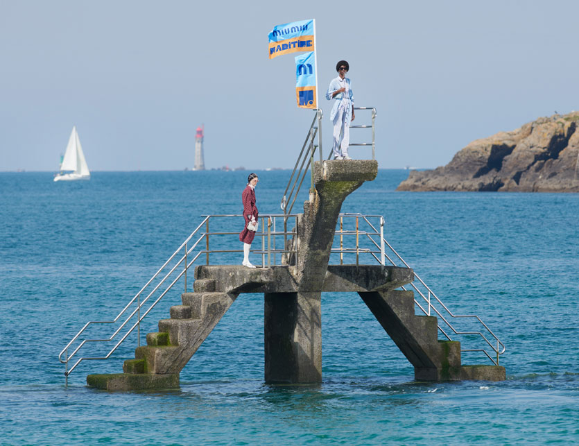 Terra e mare si incontrano
