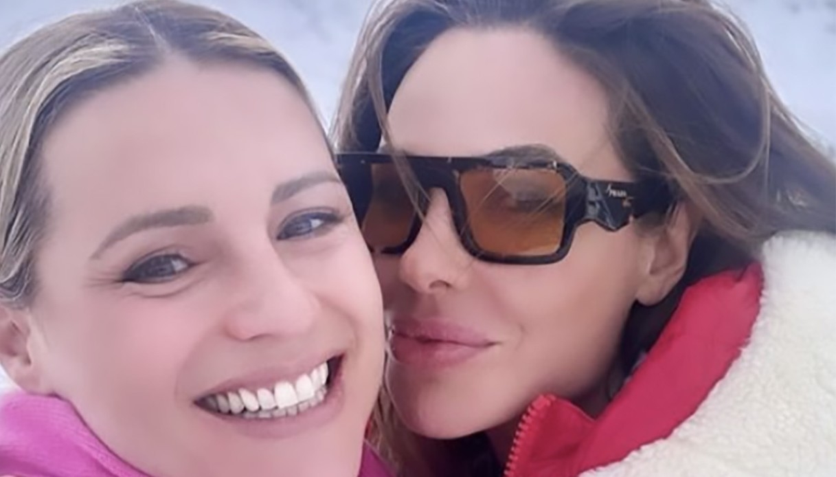 Michelle Hunziker e Ilary Blasi a cena insieme su Instagram