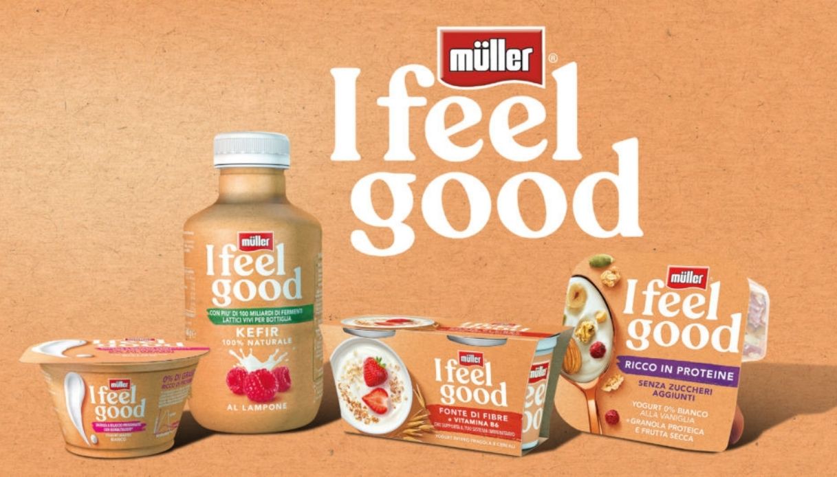 Valori nutrizionali dello yogurt. La nuova linea I Feel Good di Müller