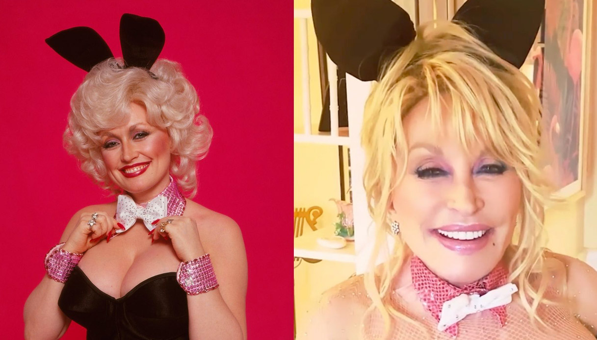 Dolly Parton, bellissima coniglietta di PlayBoy a 75 anni