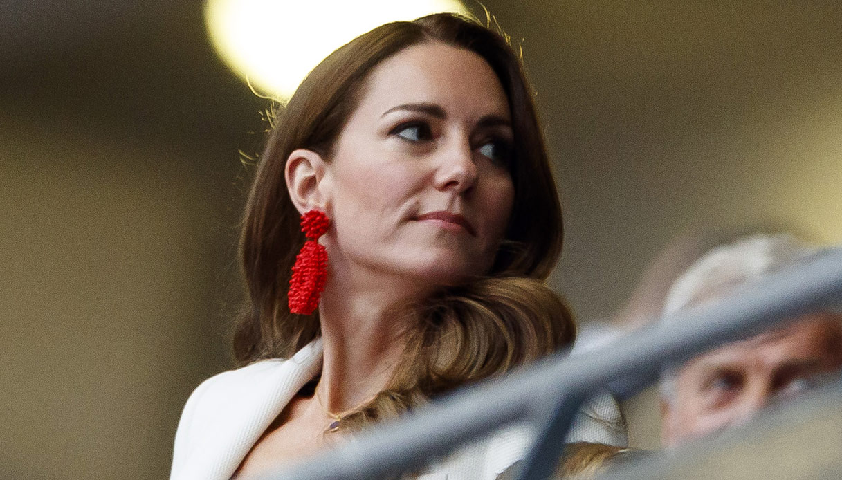Euro 2020, il cambio d’abito di Kate per la finale e l’esultanza di George