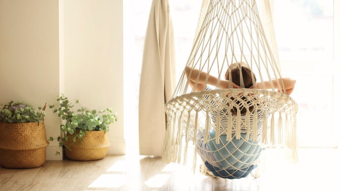 Meravigliose poltrone sospese da giardino! Le migliori per un relax irresistibile