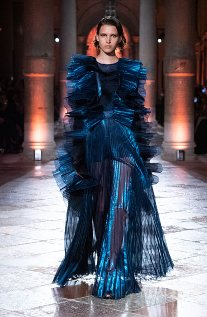 Il blu di Alberta Ferretti