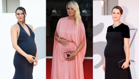 Venezia 2021, Paola, Francesca, Alice: bellissimi pancioni da red carpet