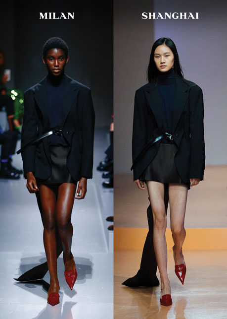Prada sfilata pe 2022