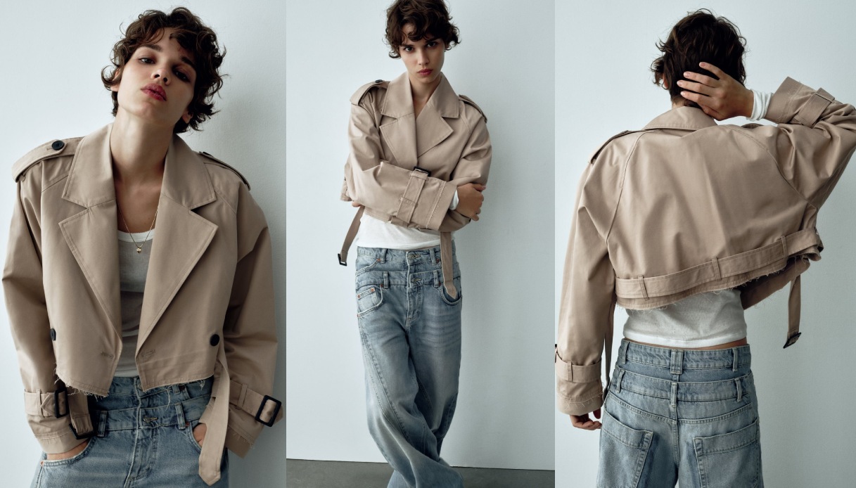Trench corto Zara