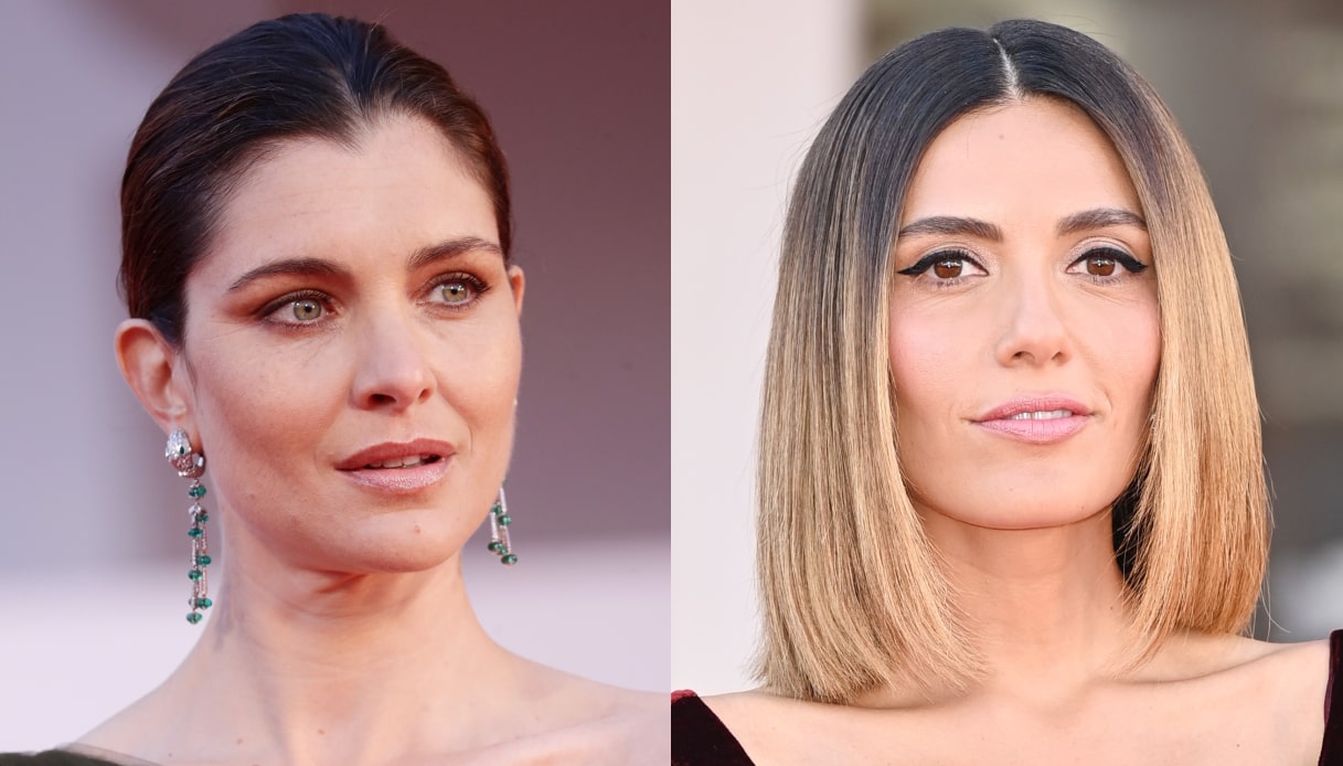 Venezia 2021, Vittoria Puccini divina: è sfida di eleganza con Serena Rossi