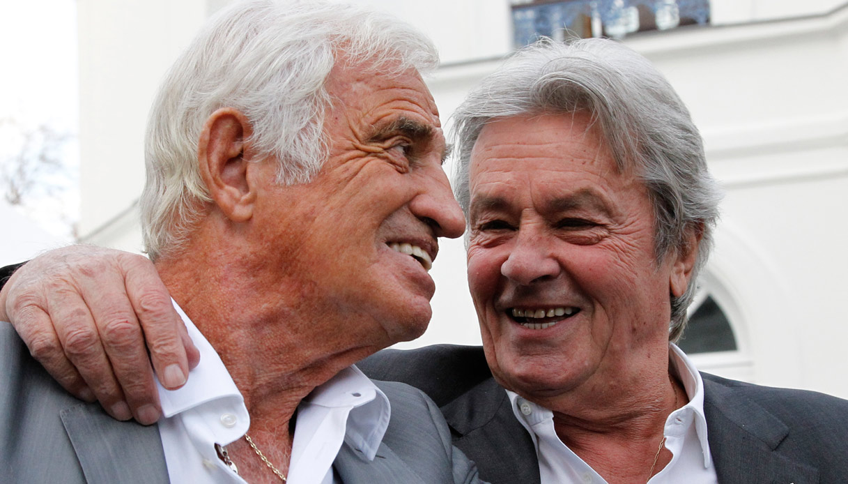 Jean-Paul Belmondo, il cordoglio di Alain Delon e Claudia Cardinale