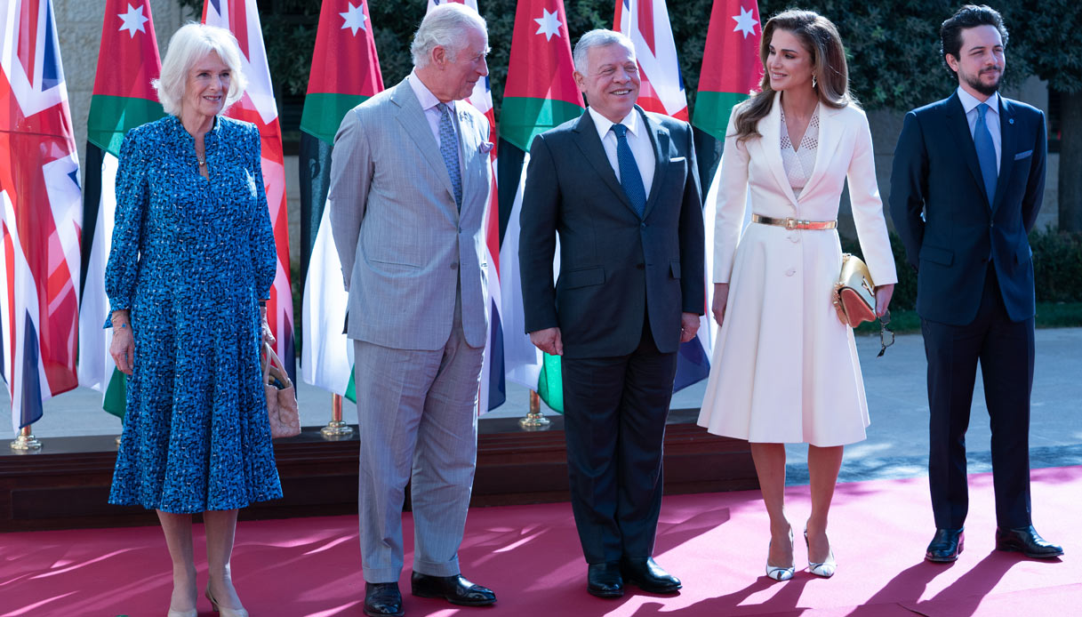 Camilla Carlo Abdullah II Rania