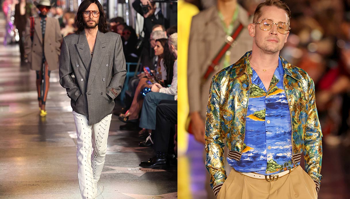 Jared Leto e Macaulay Culkin alla Gucci Love Parade