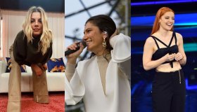 Sanremo 2022: la gioia incontenibile di Noemi, Elisa ed Emma