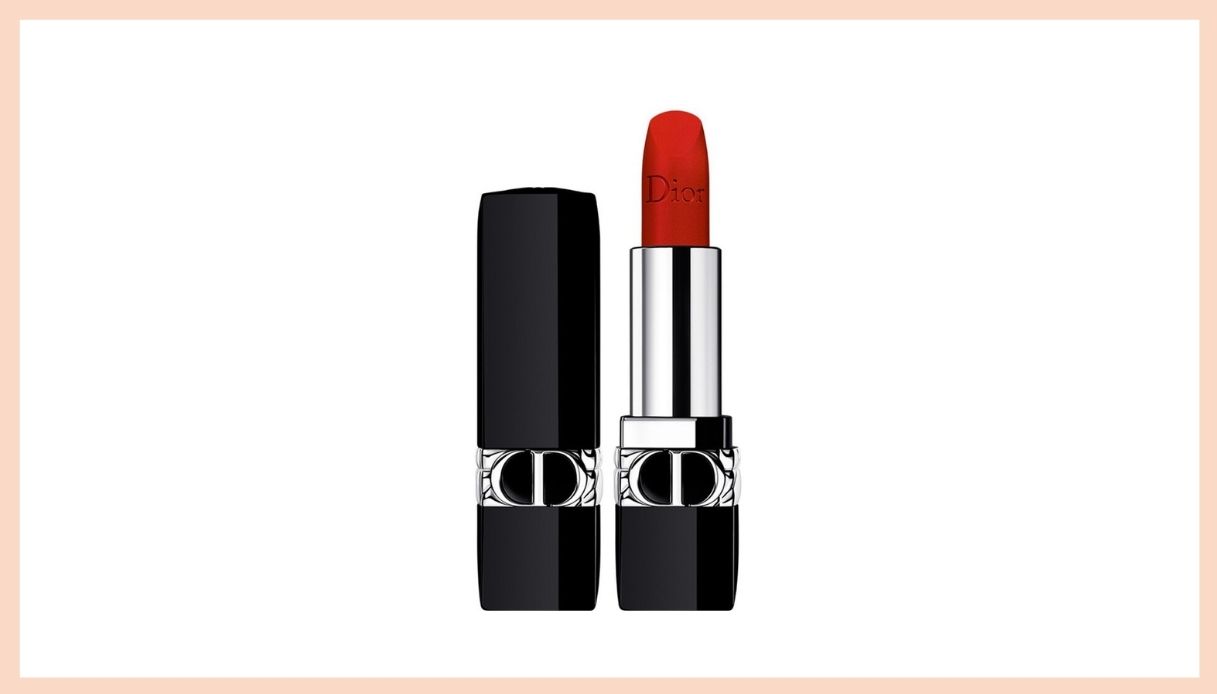 rossetto rosso Dior