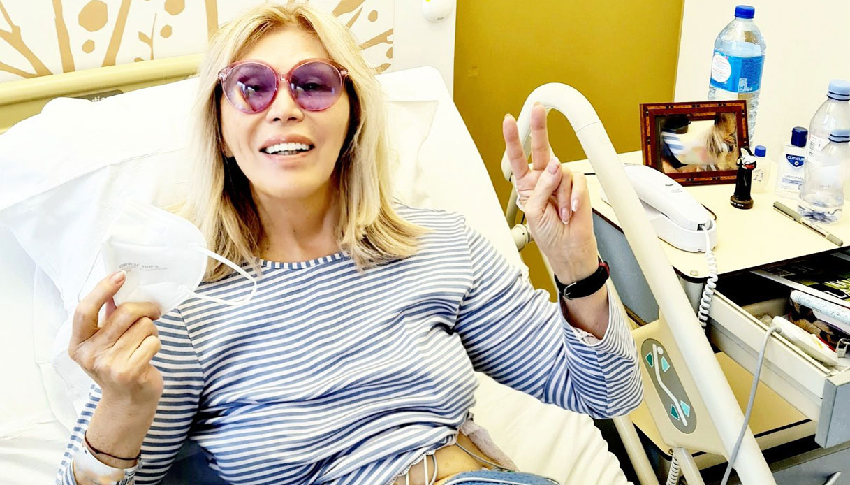 Amanda Lear ospedale