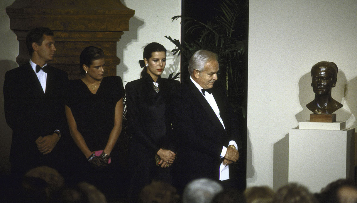 Stéphanie de Monaco e la sua famiglia
